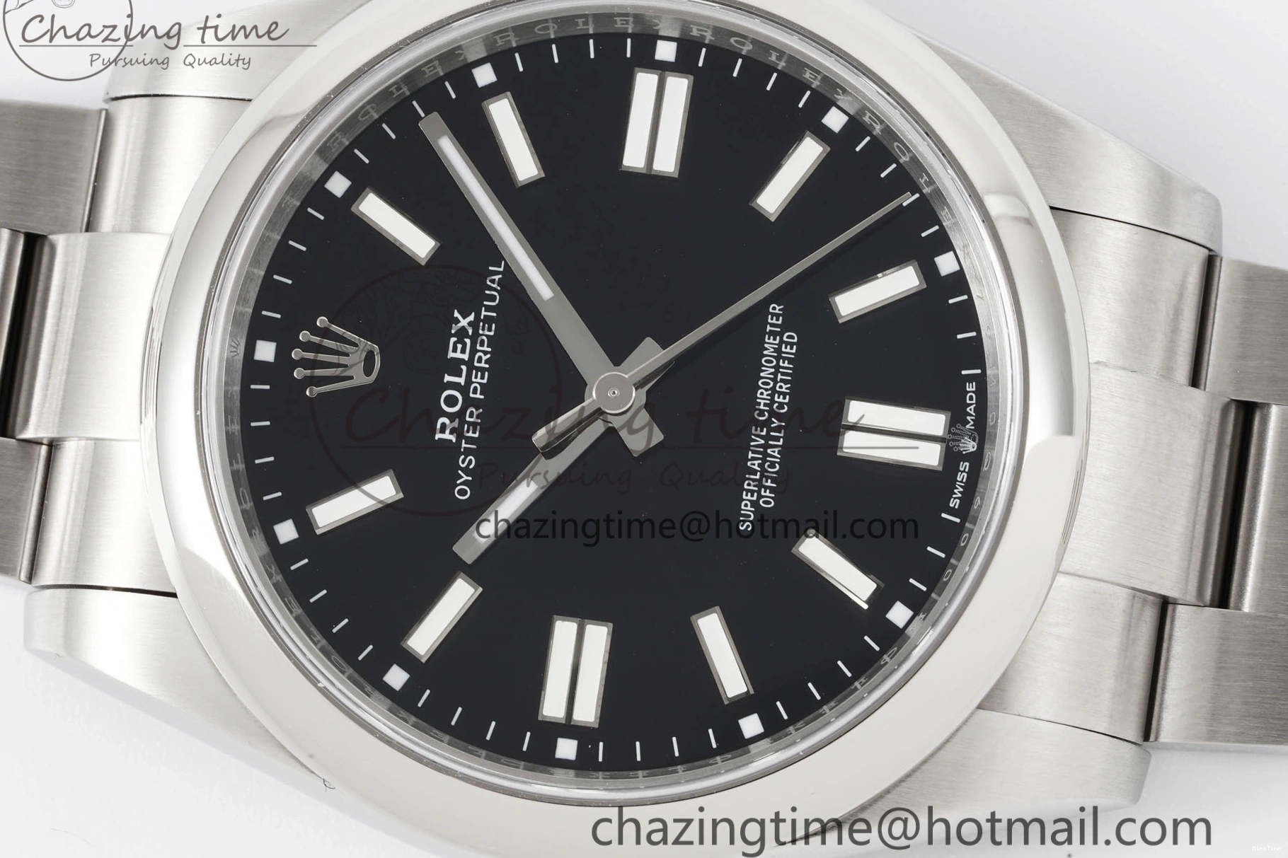 MiroTime 0412 Oyster Perpetual 41mm 124300 KING 1:1 Best Edition 904L Steel Black Dial on SS Bracelet VR Cozy 2082